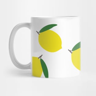 Simple Lemon Pattern Mug